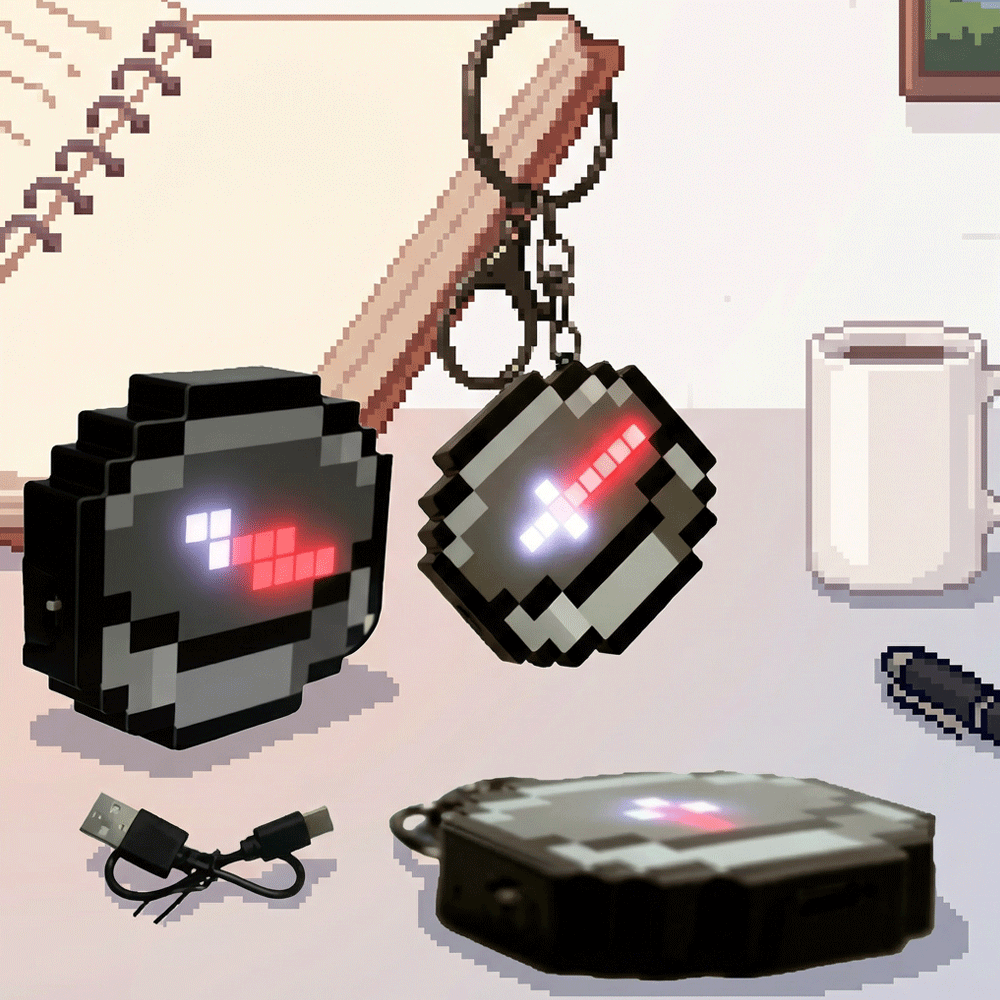 MC Compass Pixel Style Periphe - огляд і ціна Gaming Accessories Minecraft