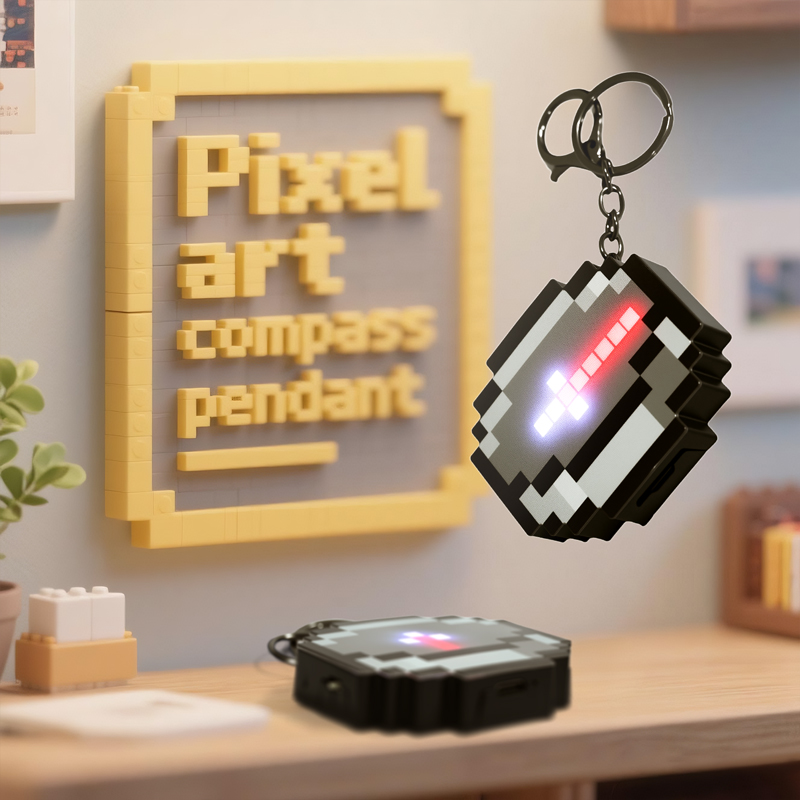 MC Compass Pixel Style Periphe - огляд і ціна Gaming Accessories Minecraft