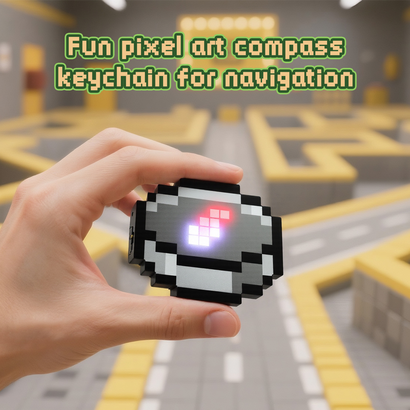 MC Compass Pixel Style Periphe - огляд і ціна Gaming Accessories Minecraft