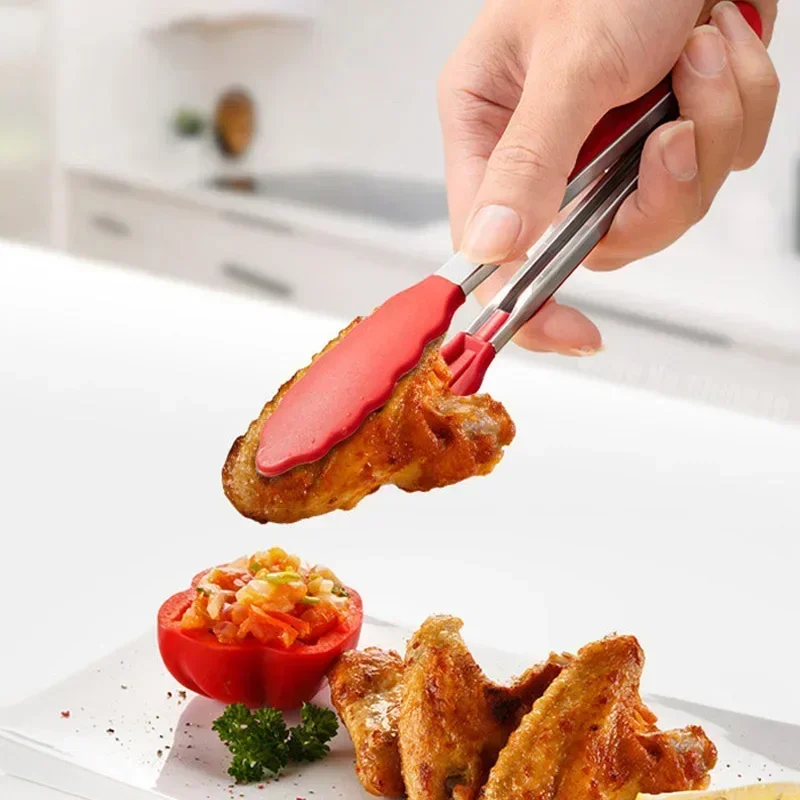 7 Inch Non-Slip Food Tongs Cre - огляд і ціна Gaming Kitchen Accessories