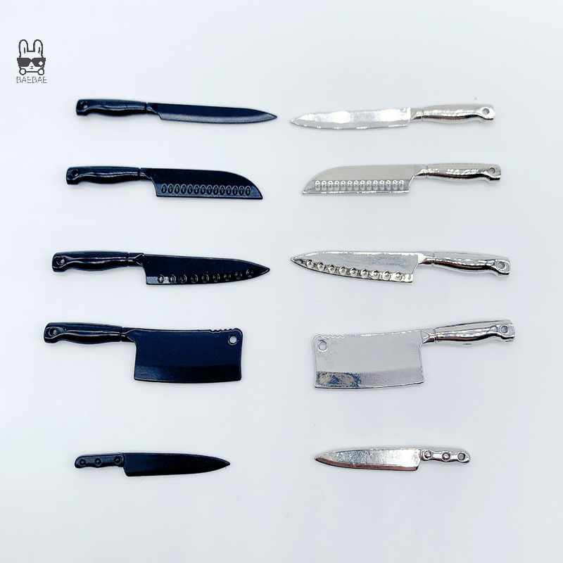 1/12 Dollhouse Mini Knives Mod - огляд і ціна Gaming Kitchen Accessories