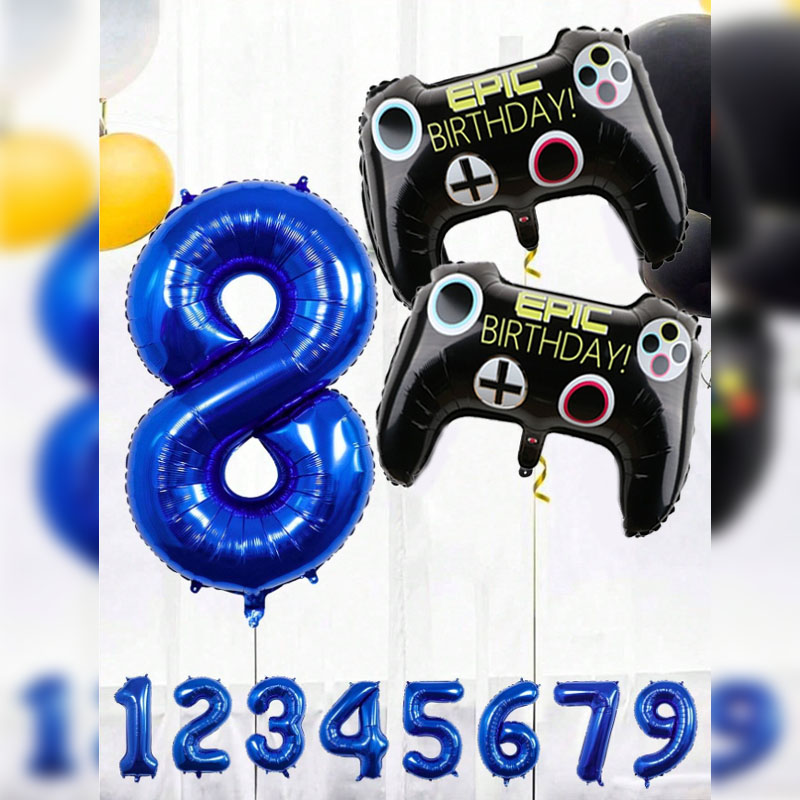 3pcs Video Game Party Supplies - огляд і ціна Gaming Accessories Boys