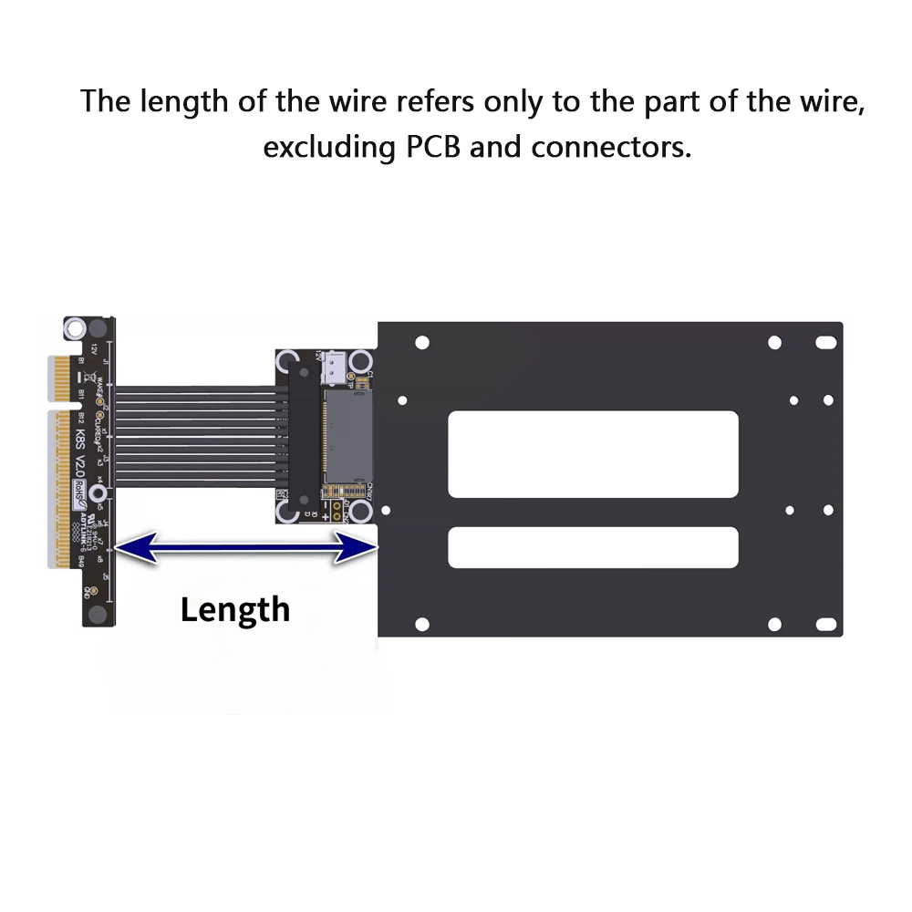 ADT PCIe 5.0 X8 To E1.S E3.S S - огляд і ціна Pcie Extension Cable