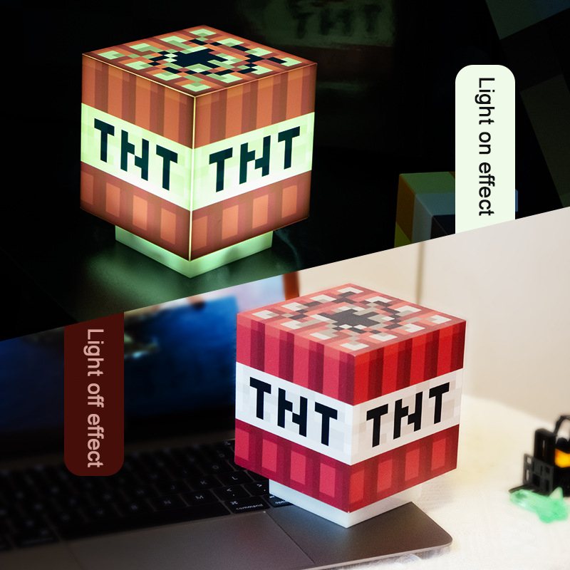 LED TNT Light with Official Ga - огляд і ціна Gaming Accessories Minecraft