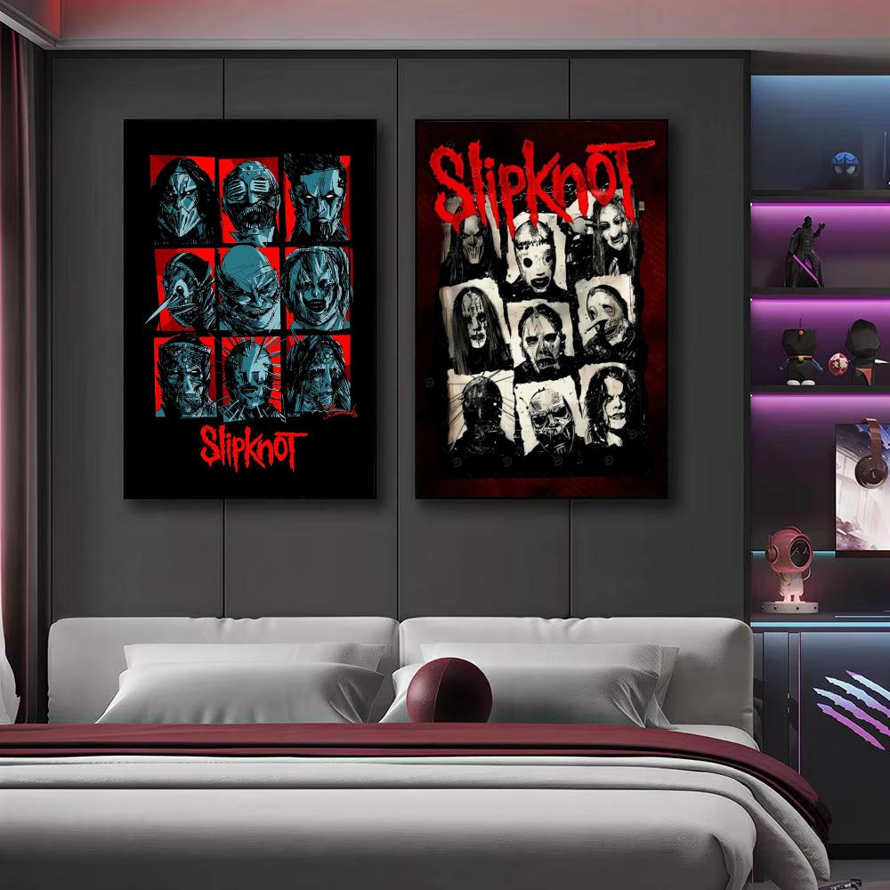 Band S-Slipknot Rock Poster Mo - огляд і ціна Gaming Accessories Wall