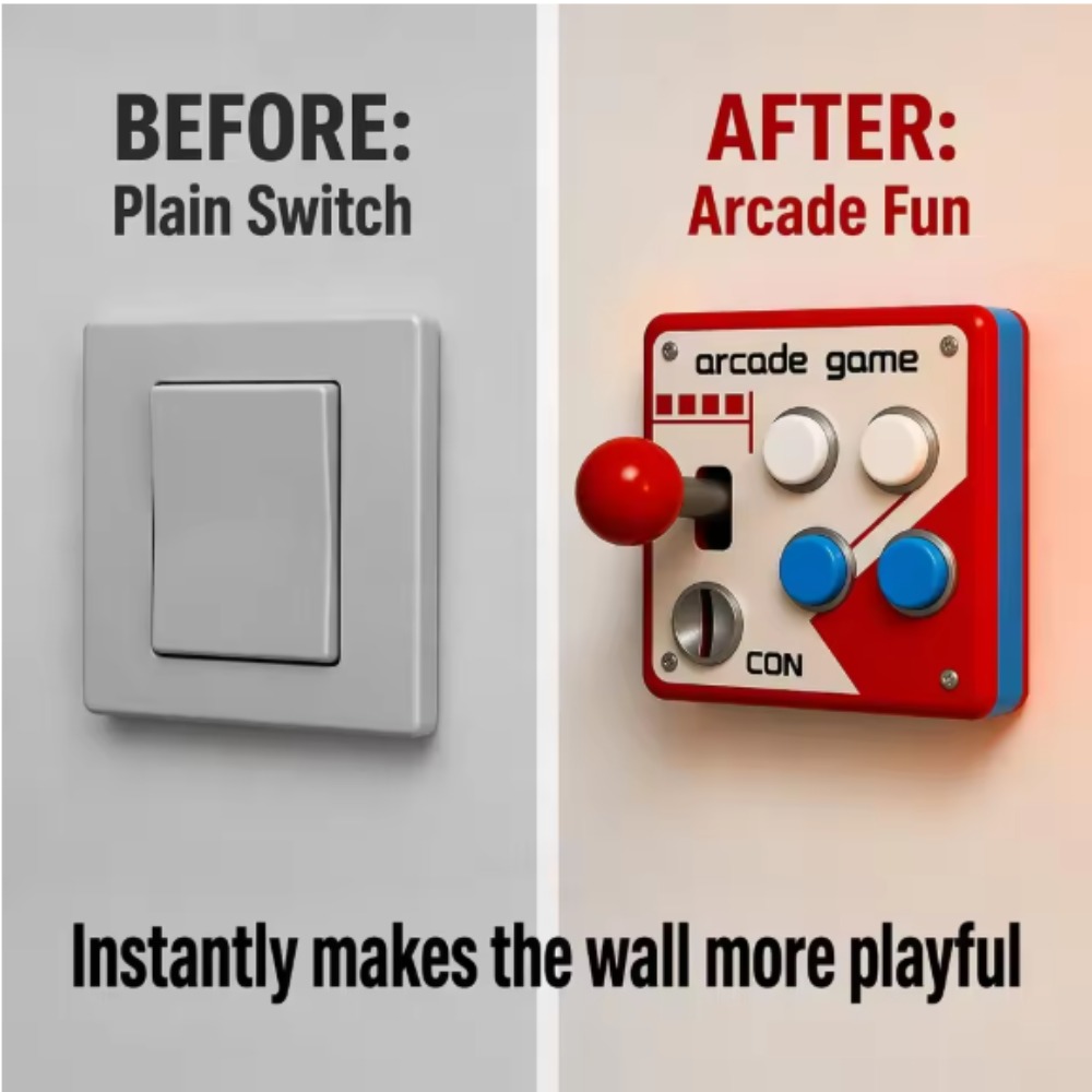 Retro Arcade Joystick Switch P - огляд і ціна Gaming Accessories Wall