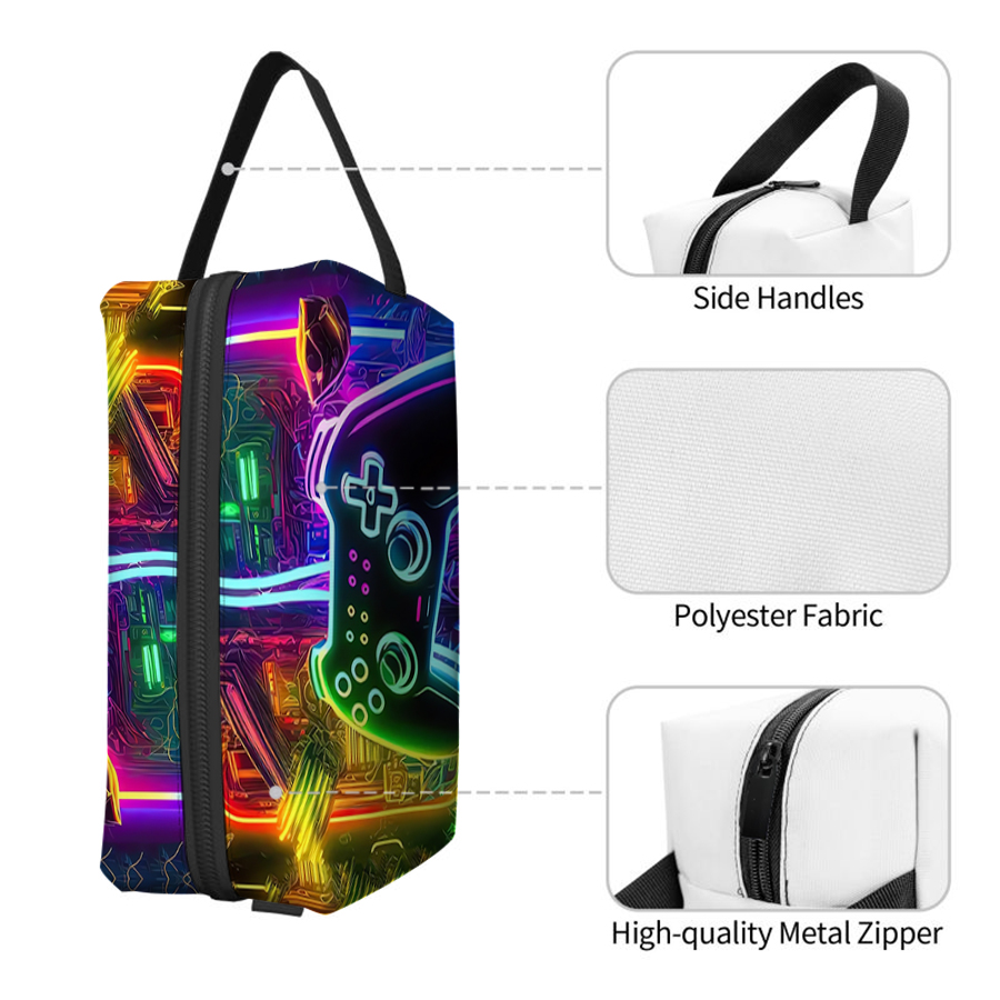 GamePad Pattern Cosmetic Bag F - огляд і ціна Gaming Accessories For Kids