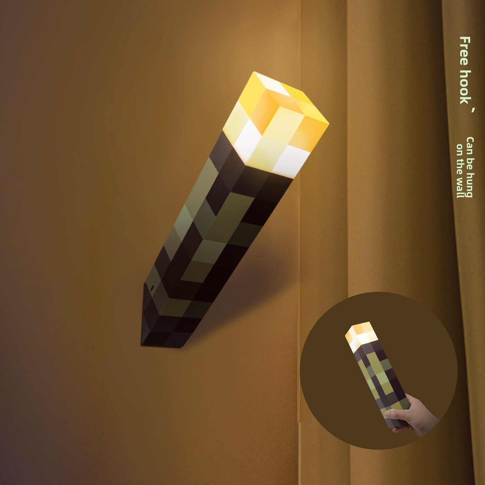 LED Night Lights Games Brownst - огляд і ціна Gaming Accessories Minecraft