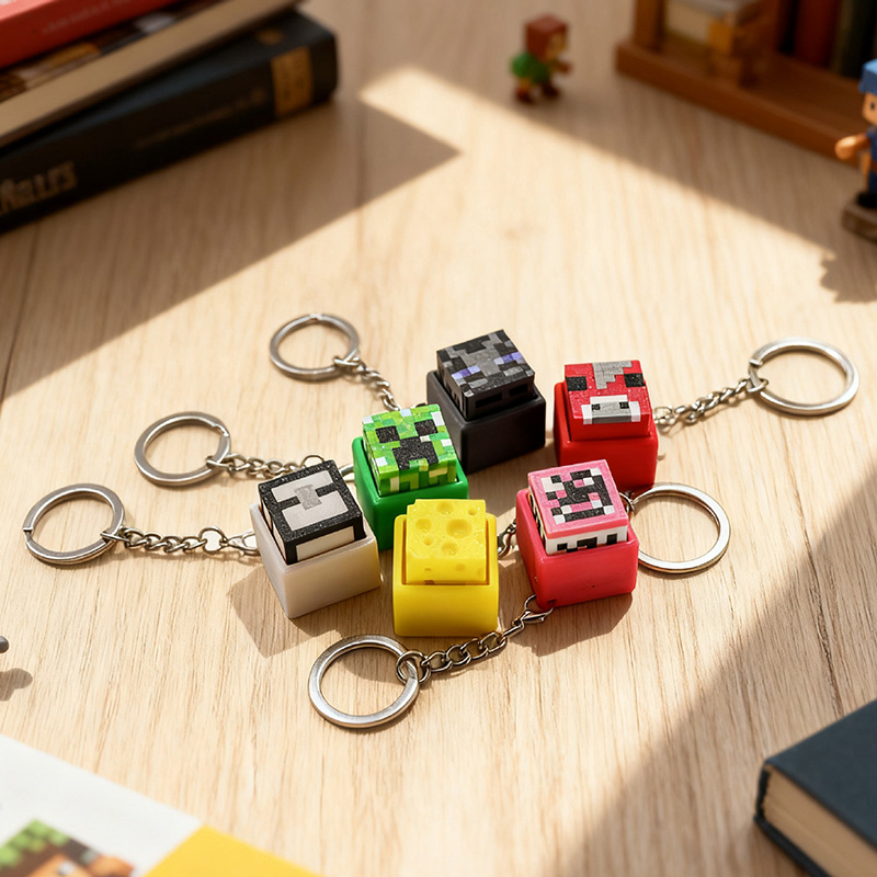 3D Printed Mini Keyboard Click - огляд і ціна Gaming Accessories Minecraft