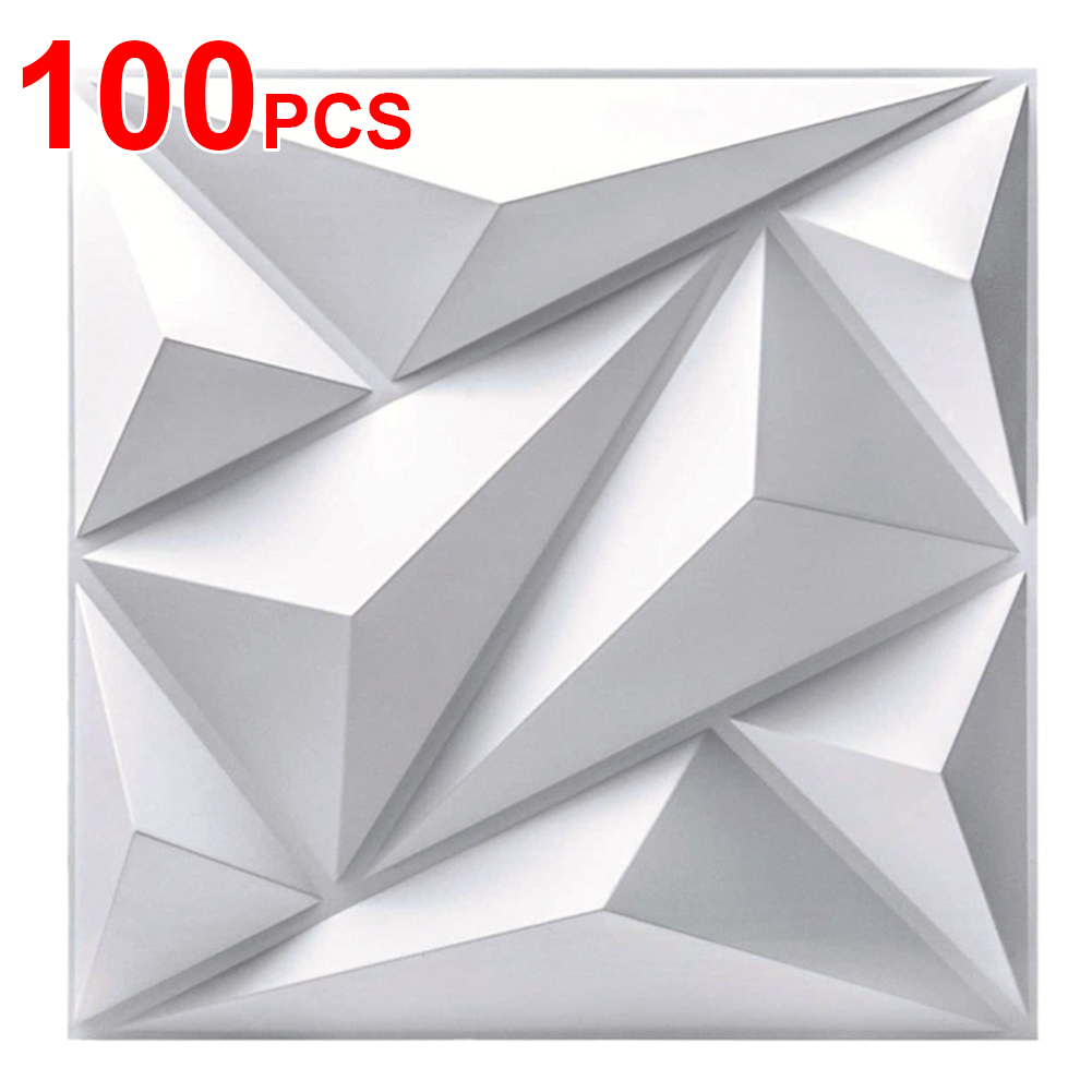 50/100Pcs 3D Wall Panel Diamon - огляд і ціна Gaming Accessories Wall