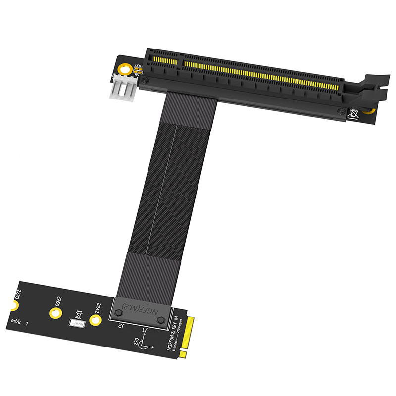 M.2 NGFF M-Key To PCI-E 16X Ex - огляд і ціна Pcie Extension Cable