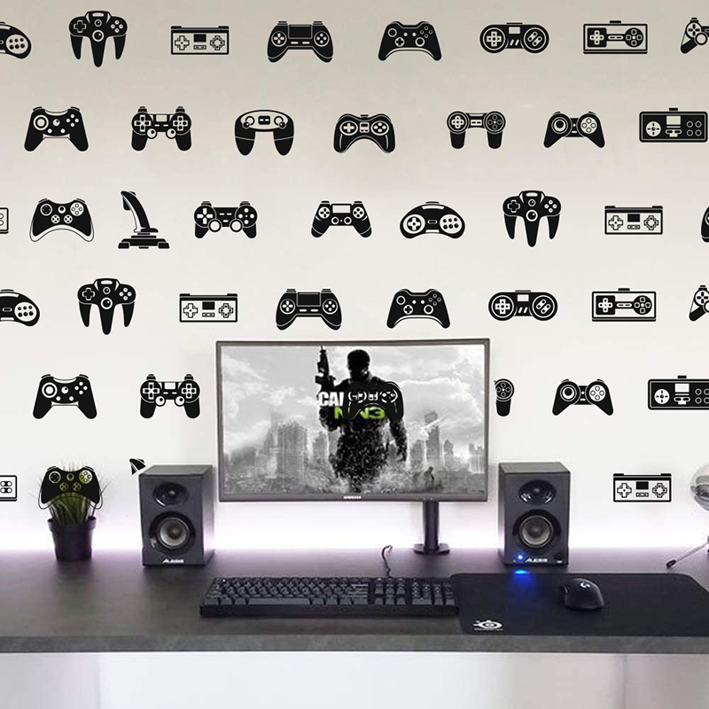 39Pcs Video Game Constroller J - огляд і ціна Gaming Accessories Wall