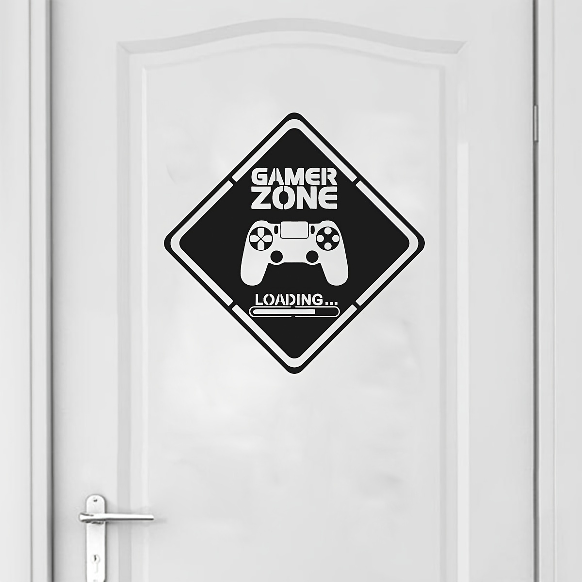 1pc Gamer Zone Door Decal Wall - огляд і ціна Gaming Accessories Wall