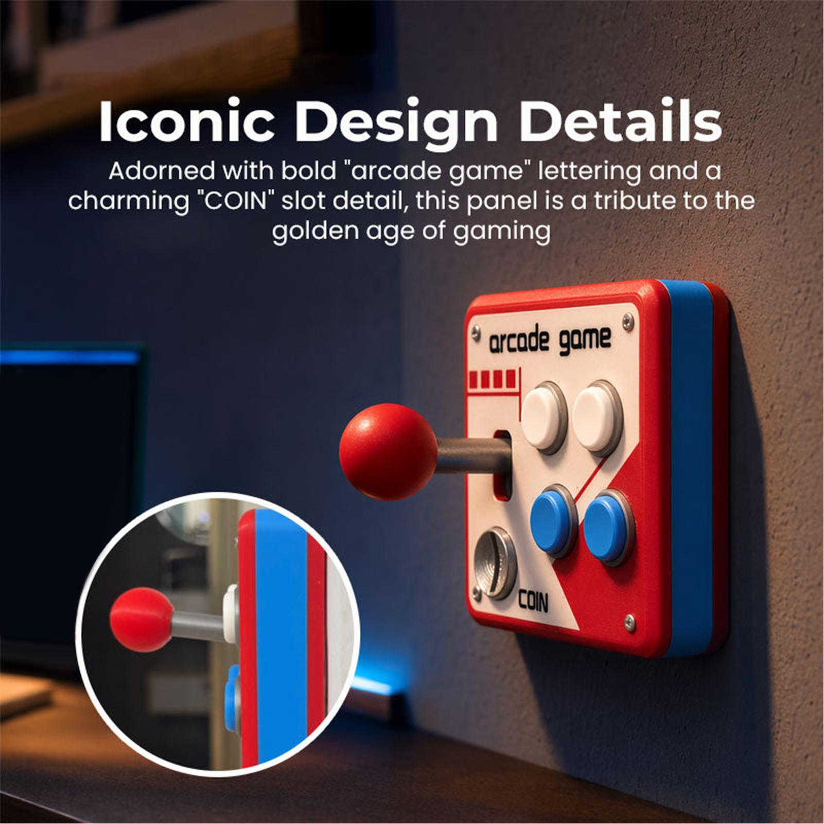 Creative Retro Arcade Game Lig - огляд і ціна Gaming Accessories Wall