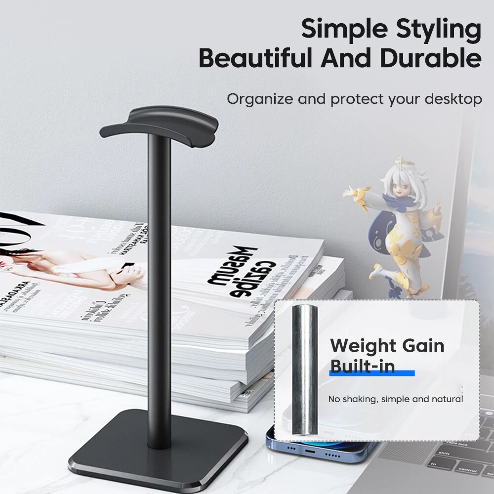 Universal Headphone Stand Alum - огляд і ціна Gaming Accessories For Setup