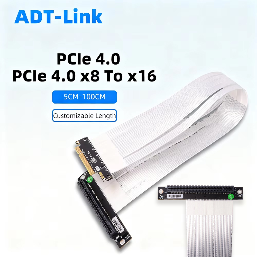 ADT-Link PCIE 4.0 3.0 X8 To X1 - огляд і ціна Pcie Extension Cable