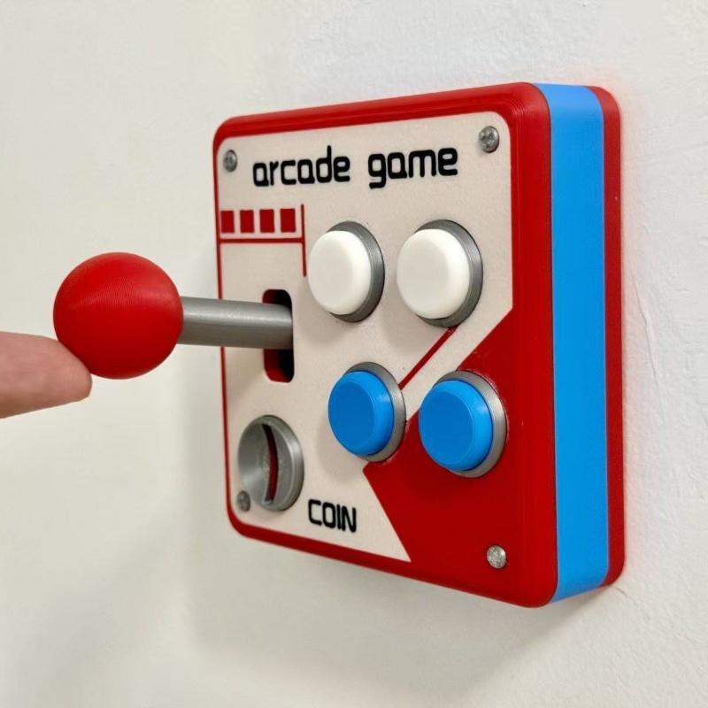 Retro Arcade Game Button Switc - огляд і ціна Gaming Accessories Wall