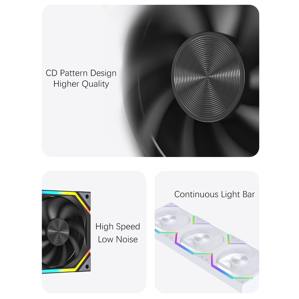 120mm ARGB Fan Infinity Mirror - огляд і ціна Gaming Accessories For Setup