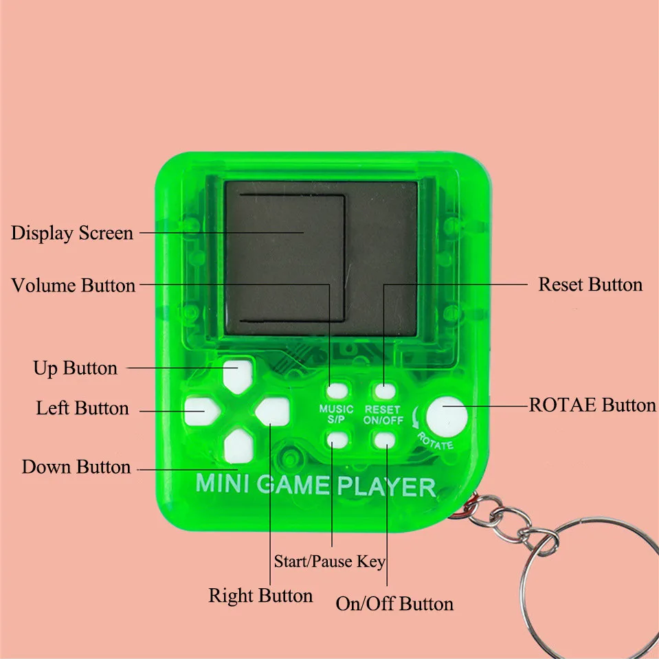 Retro Mini Handheld Game Playe - огляд і ціна Gaming Accessories For Kids