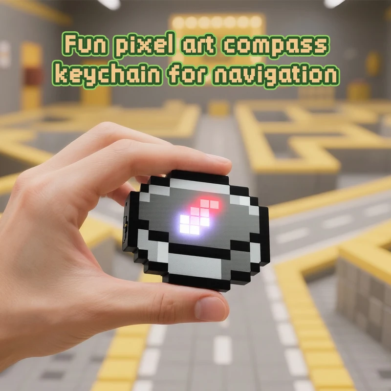 Rechargeable Compass Pixel Win - огляд і ціна Gaming Accessories Minecraft